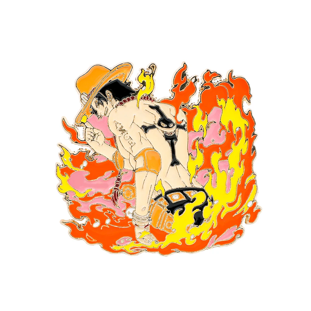 Enamel Pin Set - 1 Pc Classics Anime Brooch Personality