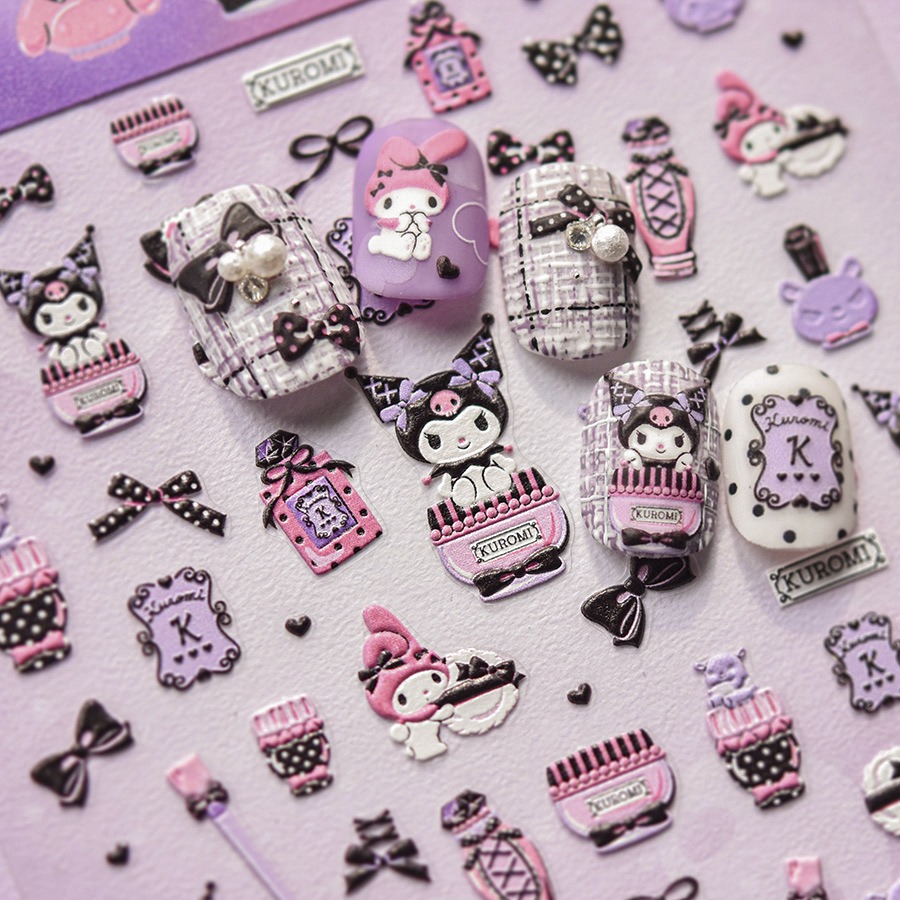 1PCS 5D Sanrio Cartoon Kuromi  - Anime Merchandise Nepal recension och pris