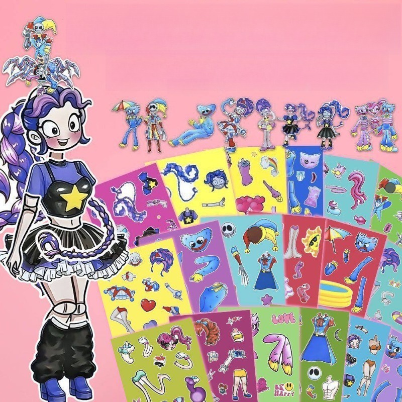 6PCS Hot Game Poppy Playtimes  - Anime Merchandise Gift recension och pris