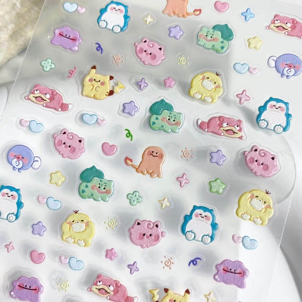 Kawaii Pokémon Pikachu Nail Ar - Anime Merchandise Nepal recension och pris