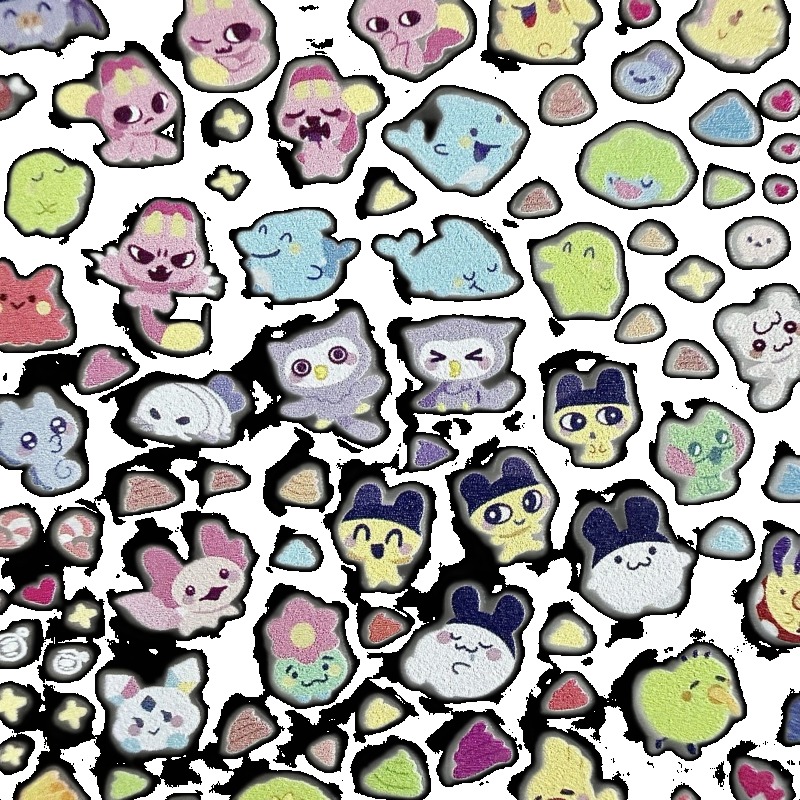 Tamagotchi Anime Cute Nail Art - Anime Merchandise Nepal recension och pris