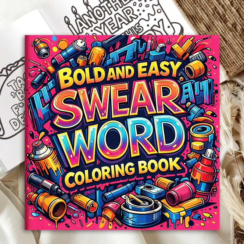 Adult Coloring Book with Witty - Art Book Illustration recension och pris