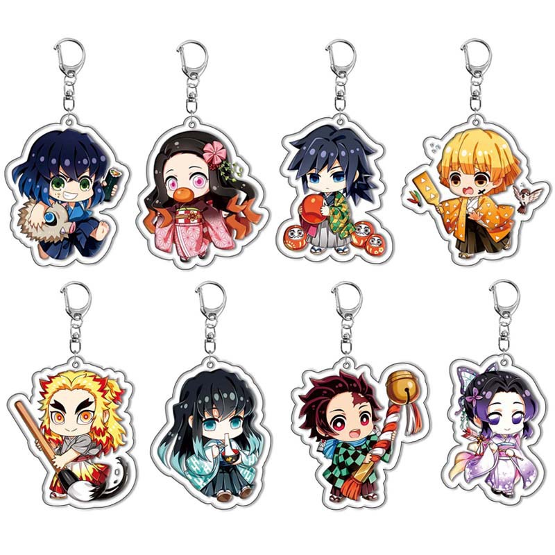 New Demon Slayers Kamado Tanji - Anime Merchandise Keychains recension och pris