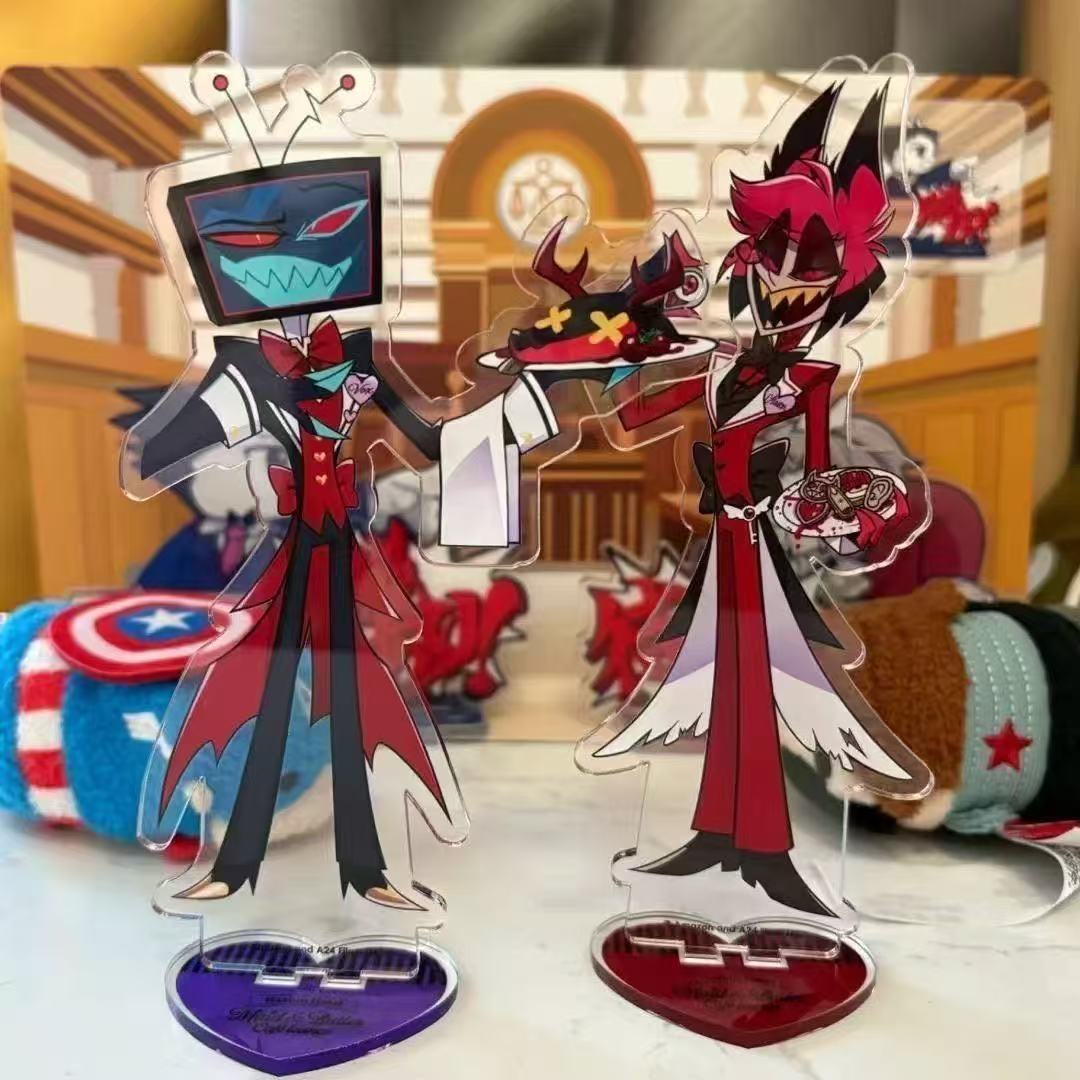 2pcs Hazbin Anime Peripherals  - Given Anime Merchandise recension och pris