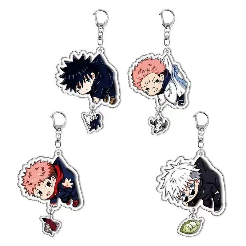 Jujutsu Kaisen Fan Art Anime M - Anime Merchandise Keychains recension och pris