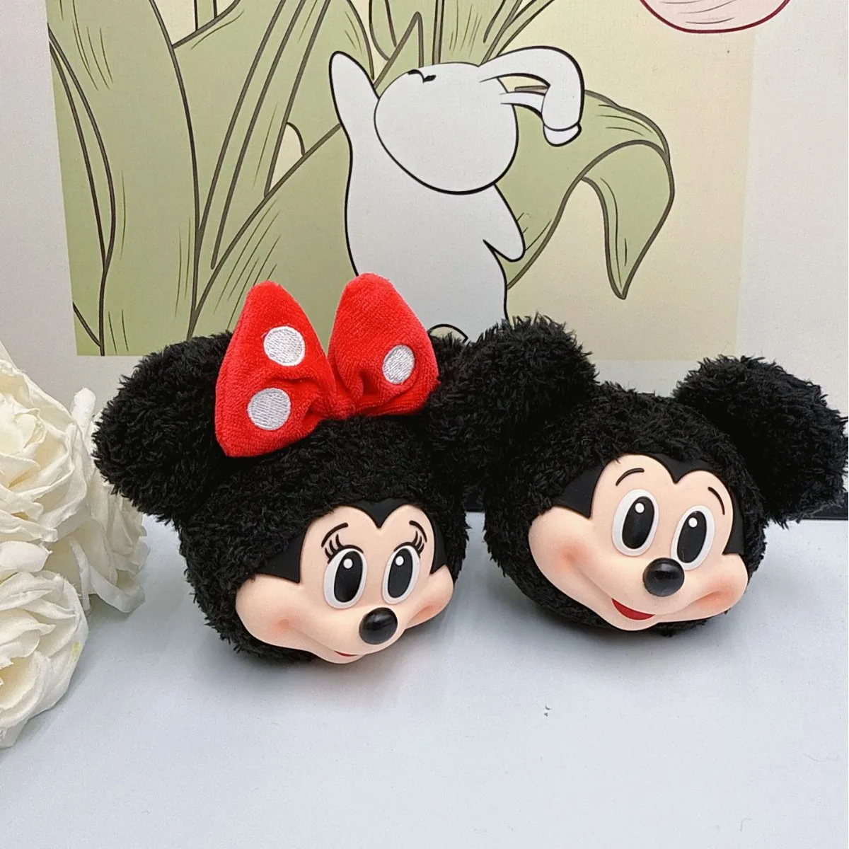 Mickey Minnie Plush Doll Keych - Anime Merchandise Gift recension och pris