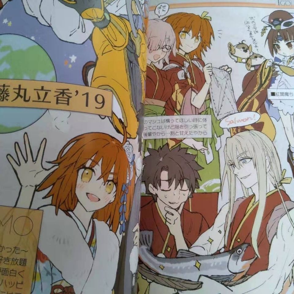 Fate/Grand Order Fate go memo  - Art Book Illustration recension och pris