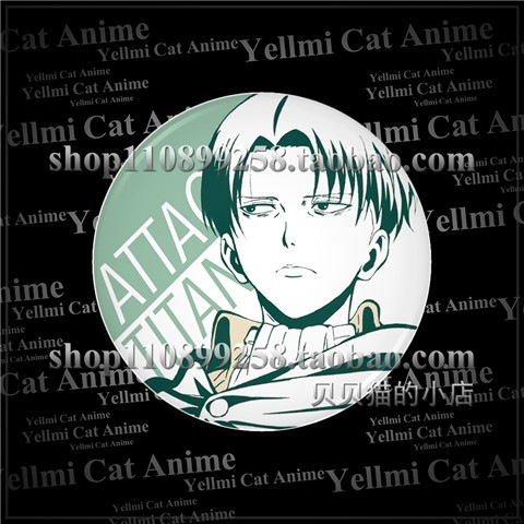 Attack on Titan Levi Ackerman  - Anime Merchandise Keychains recension och pris