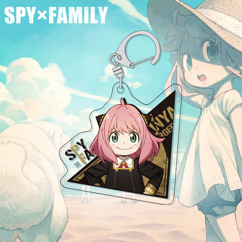 SPY×FAMILY Anya Keychain Acryl - Anime Merchandise Figures recension och pris