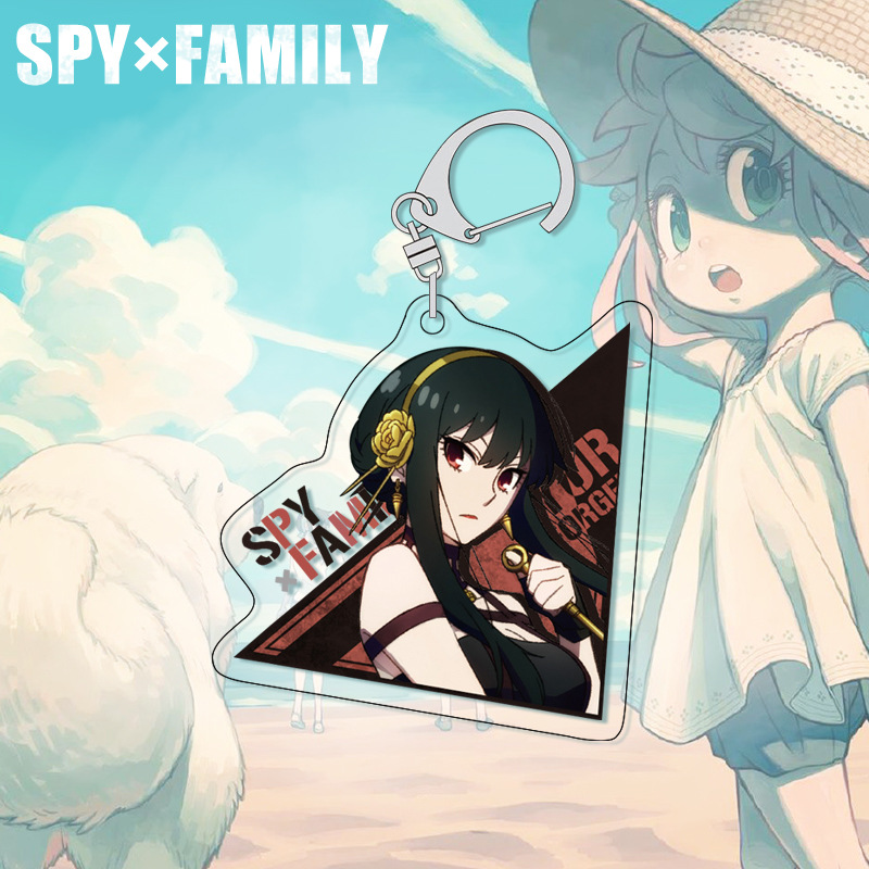 SPY×FAMILY Anya Keychain Acryl - Anime Merchandise Figures recension och pris