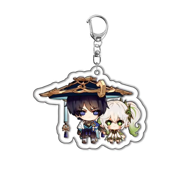 Genshin Impact Traveler Wander - Anime Merchandise Keychains recension och pris