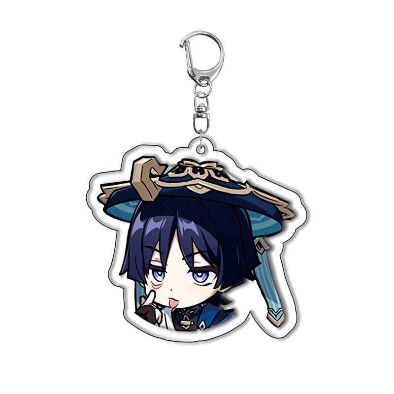 Genshin Impact Traveler Wander - Anime Merchandise Keychains recension och pris