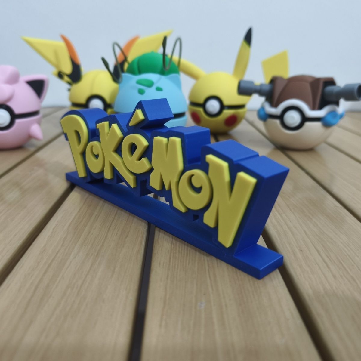 Pokemon standee logo display n - Anime Merchandise Figures recension och pris