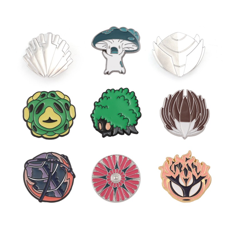 Hollow Knight Alloy Drip Oil E - Enamel Pin Set recension och pris