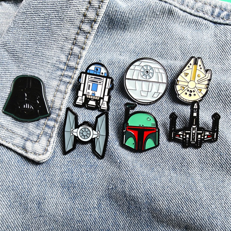 5/6/7pcs Cute Monster Brooche  - Enamel Pin Set recension och pris