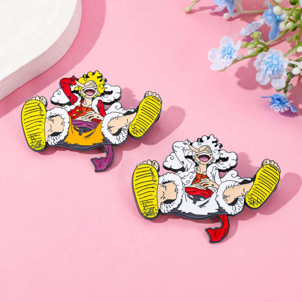 2 Pcs Anime Derivatives Brooch - Enamel Pin Set recension och pris