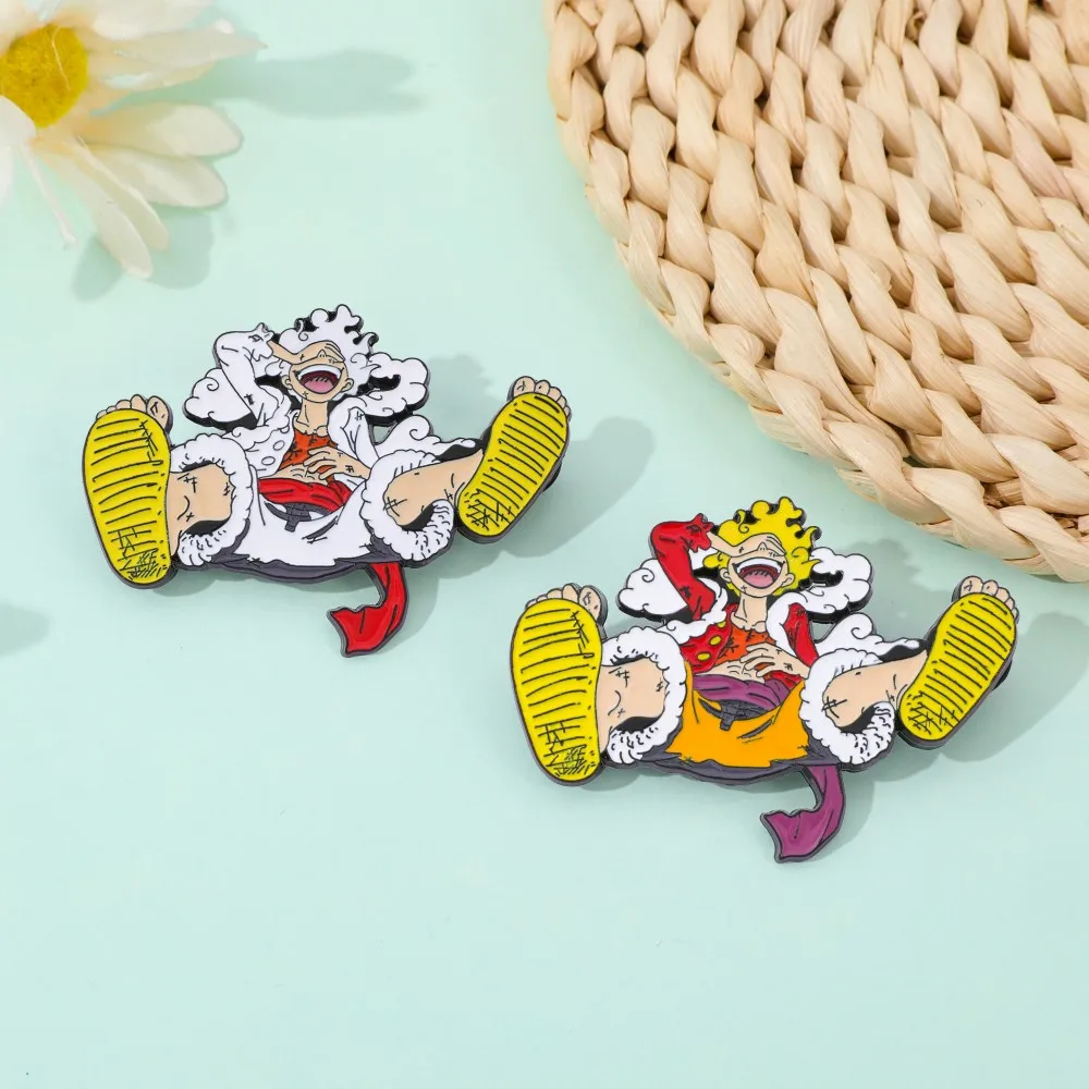 2 Pcs Anime Derivatives Brooch - Enamel Pin Set recension och pris