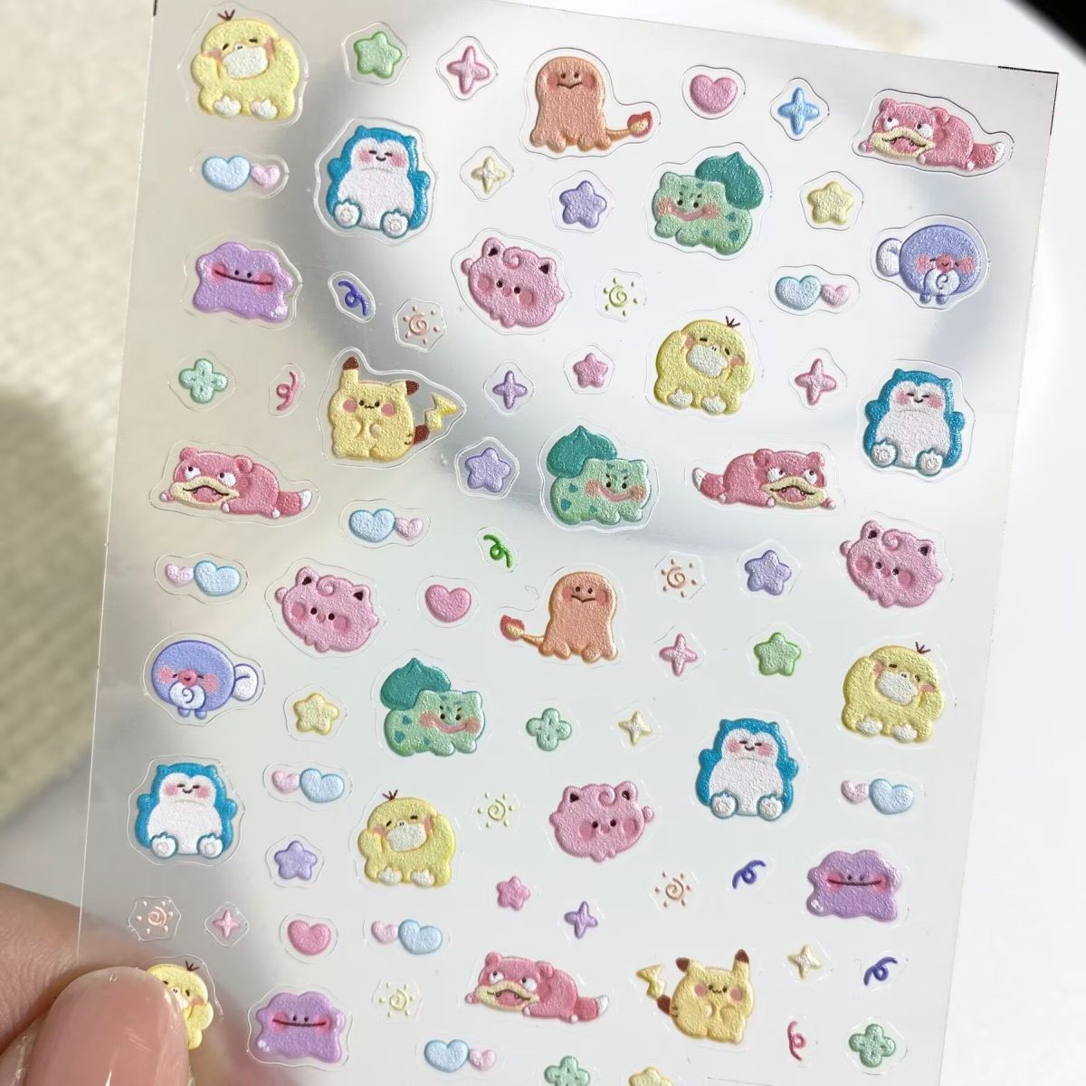 Pokemon Pikachu Nail Stickers  - Anime Merchandise Nepal recension och pris